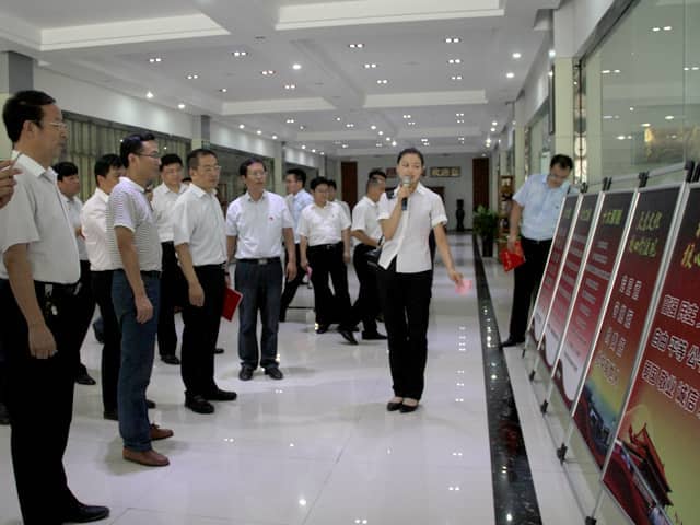 梁山縣委常委、組織部部長(zhǎng)王建一行蒞臨天意機(jī)械調(diào)研