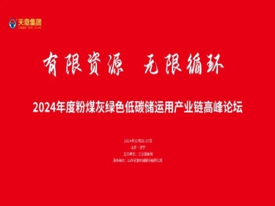 有限資源 無(wú)限循環(huán)丨2024年度粉煤灰綠色低碳儲(chǔ)運(yùn)用產(chǎn)業(yè)鏈高峰論壇圓滿(mǎn)落幕!