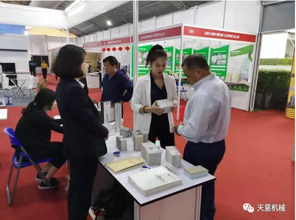 陽春三月，天意機械亮相2019年越南河內建材展